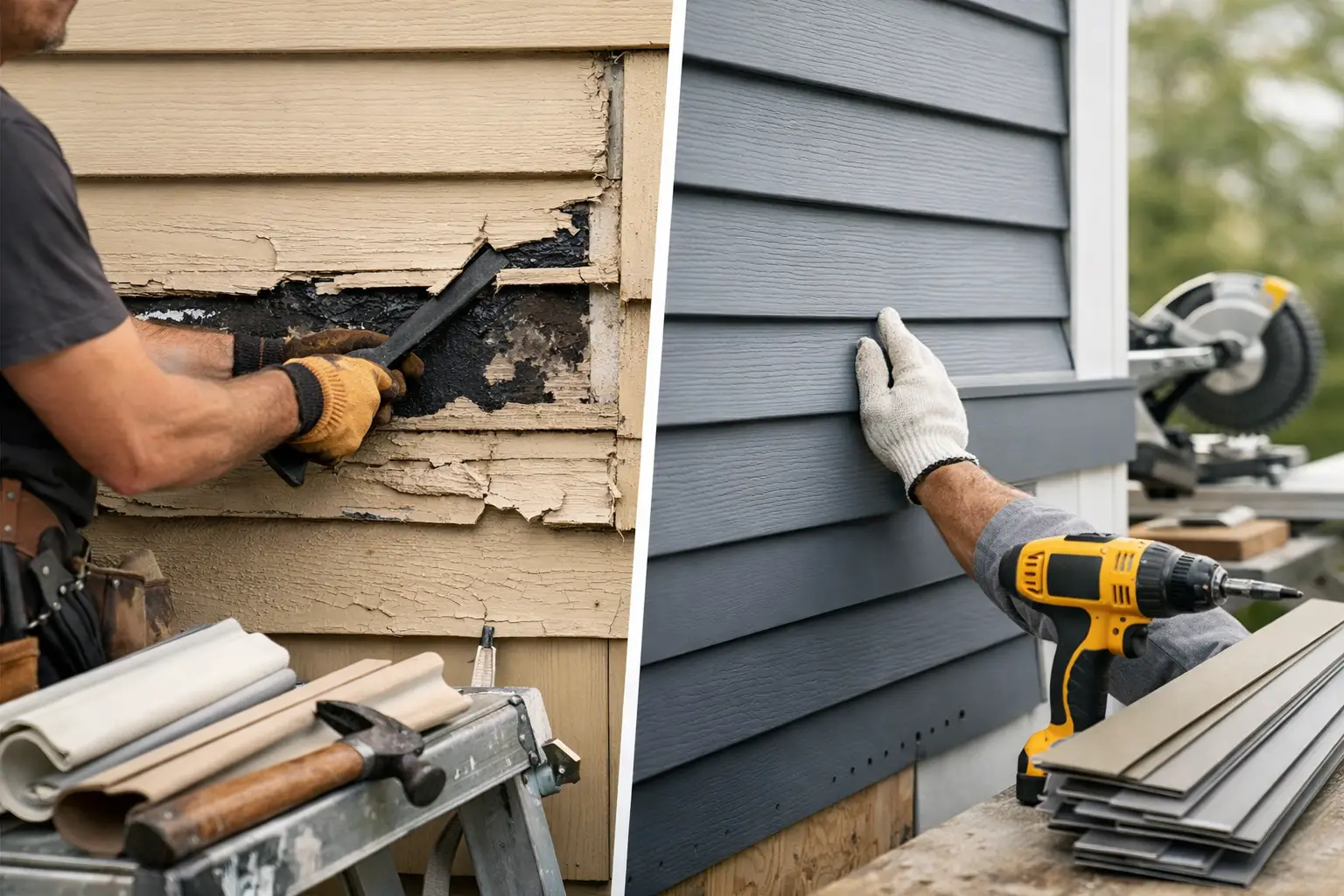 Siding Repair vs Replacement: What Makes Sense?